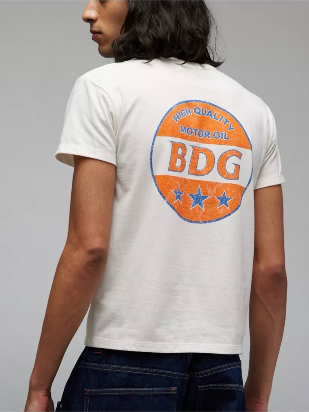 BDG motor oil gas station tee